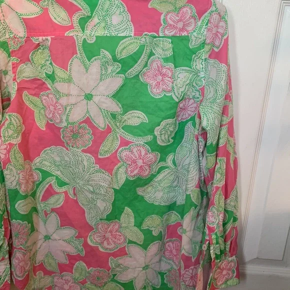 Lilly Pulitzer long sleeve blouse - Picture 5 of 7